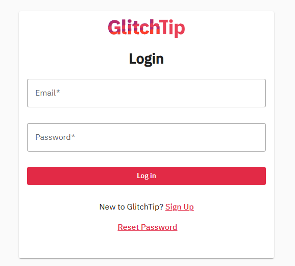 [Quick]Glitchtip架設紀錄